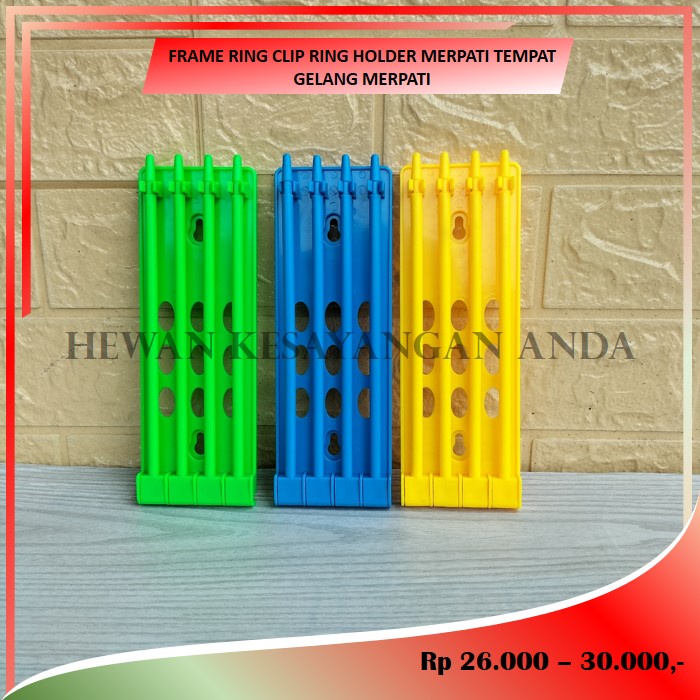 Frame Ring Clip Ring Holder Merpati Tempat Gelang Merpati