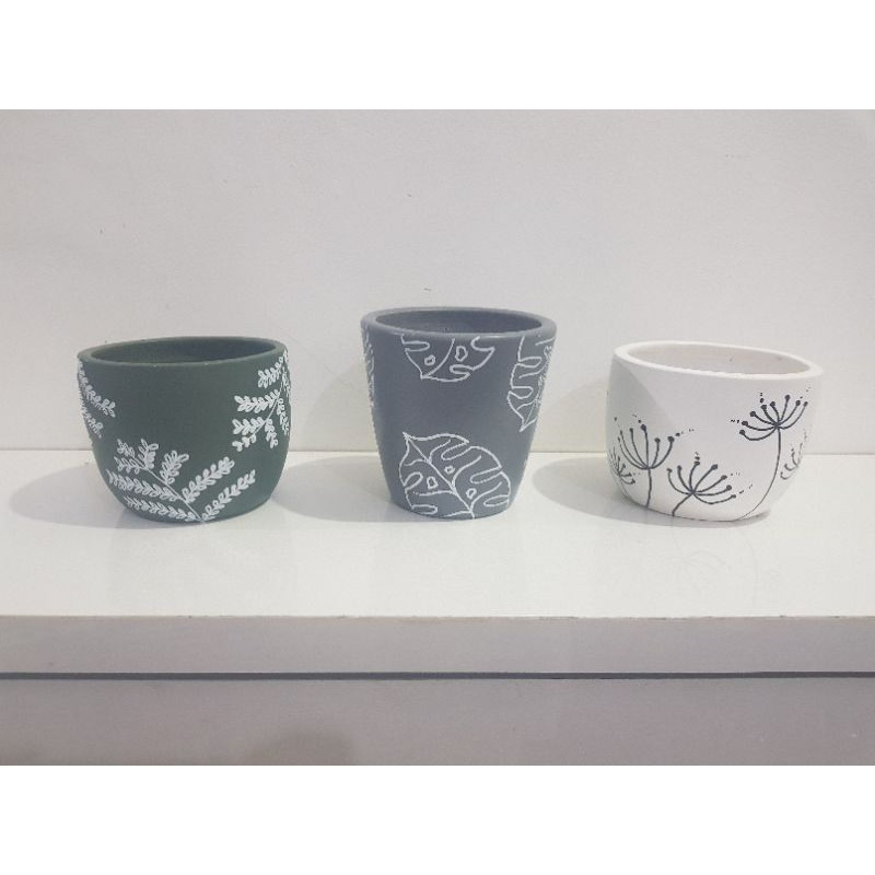

lavanya pot gerabah lukis / clay pot lukis