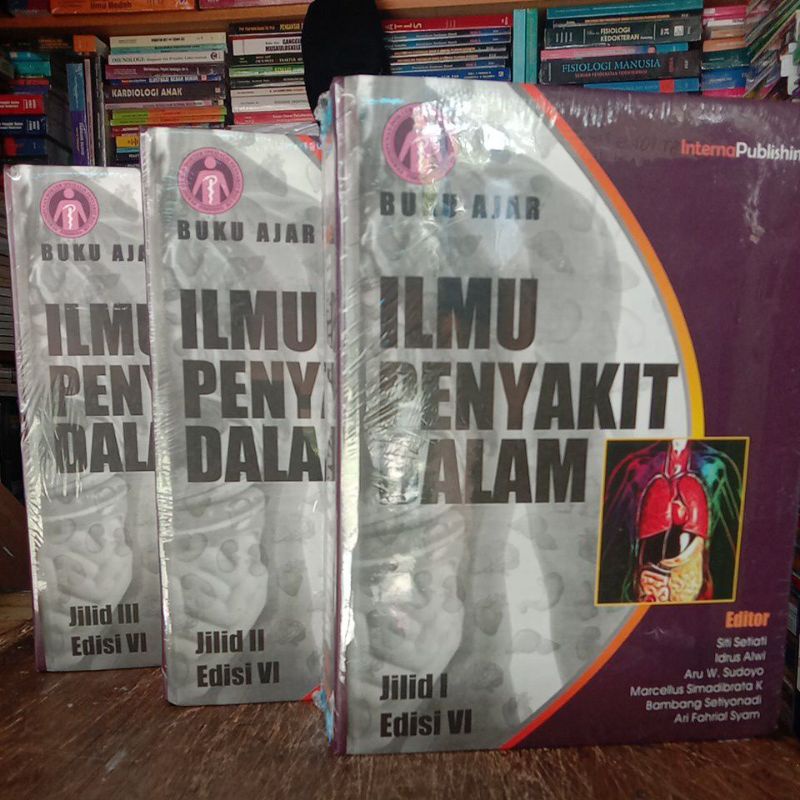 Jual Buku Ajar Ilmu Penyakit Dalam Edisi Vi Jilid Shopee