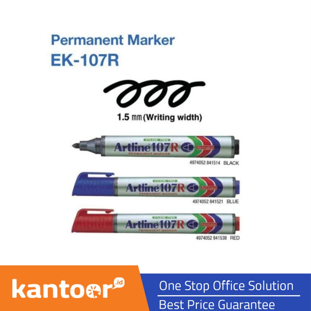 

SPIDOL ARTLINE PERMANENT MARKER EK-107R 1.5MM