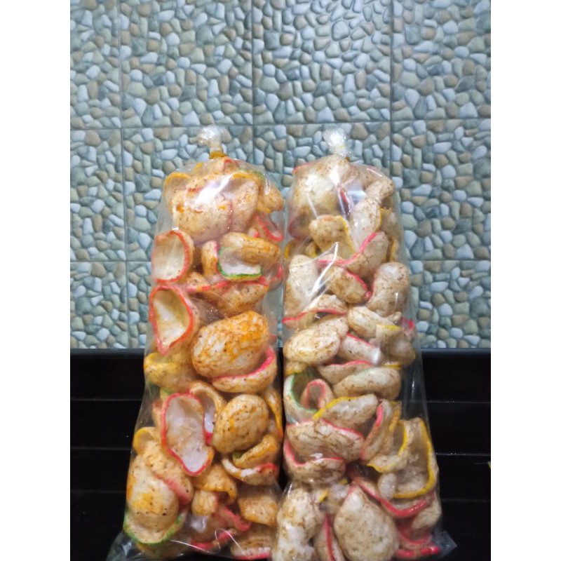 

Kerupuk Seblak gurih, renyah & kriuk² 50-150gr