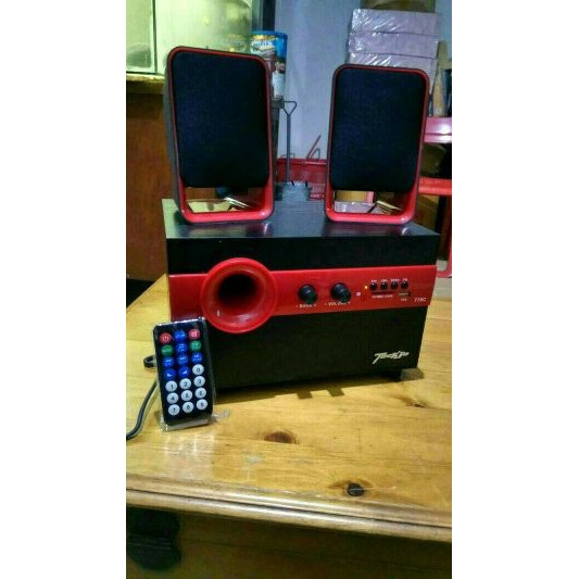 Speaker Teckyo GMC Salon Aktif Speker Bluetooth USB Radio