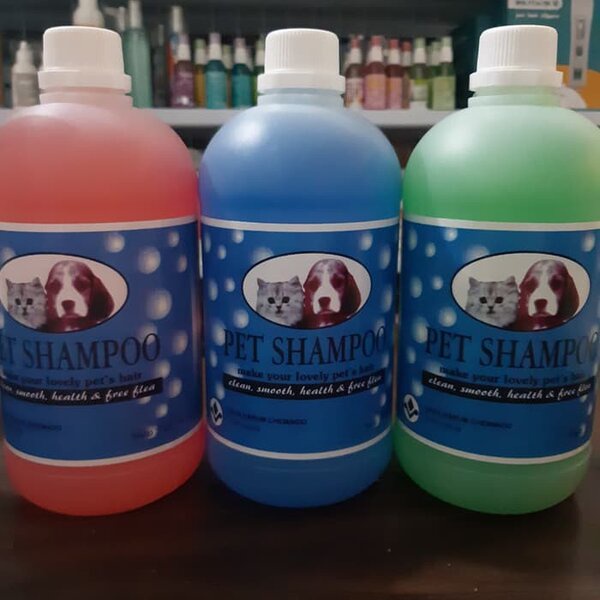 Pet Shampoo 1250 ml Tick &amp; Flea Shampo Anti Kutu Kucing Anjing Murah