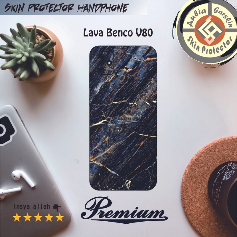 Dapat 2pcs Garskin HP Lava Benco V80 Motif ZZ - Free Custom Motif Via Chat