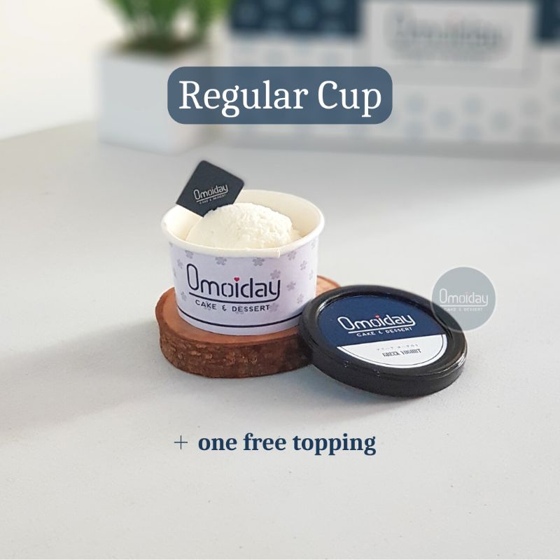 Omoiday Regular Cup Greek Frozen Yogurt Series
