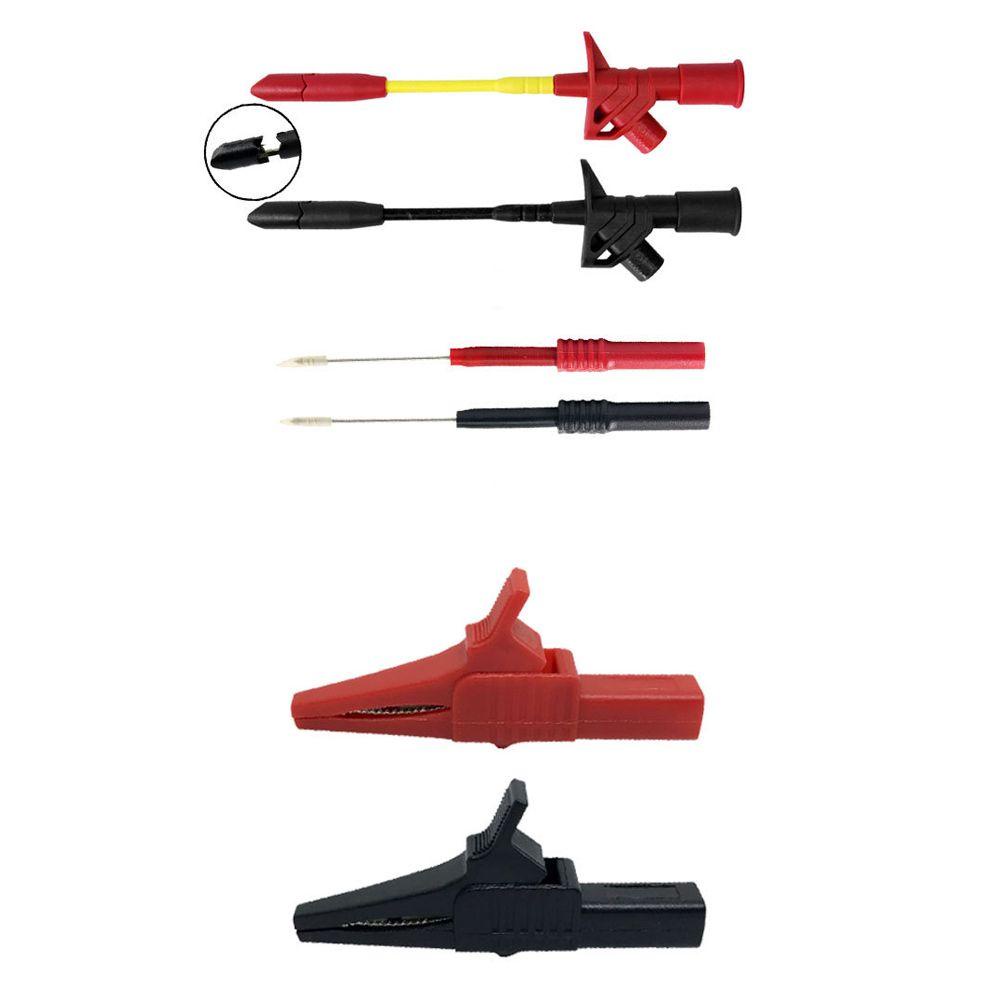 Preva 70PCs/Set Multimeter Test Lead Kit Set Mudah Digunakan Universal Tahan Lama Perbaikan Test Leads