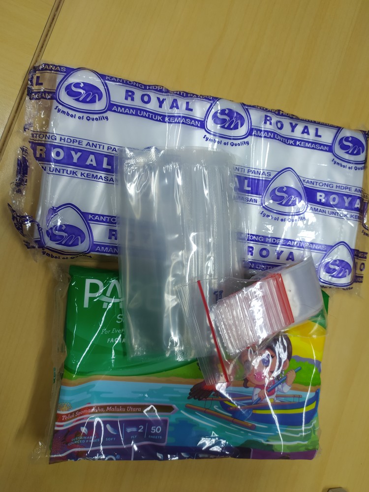 Pouch Drinkpack Bubble 250 Z Size 12 X 15 Cm Kemasan Minuman Zip