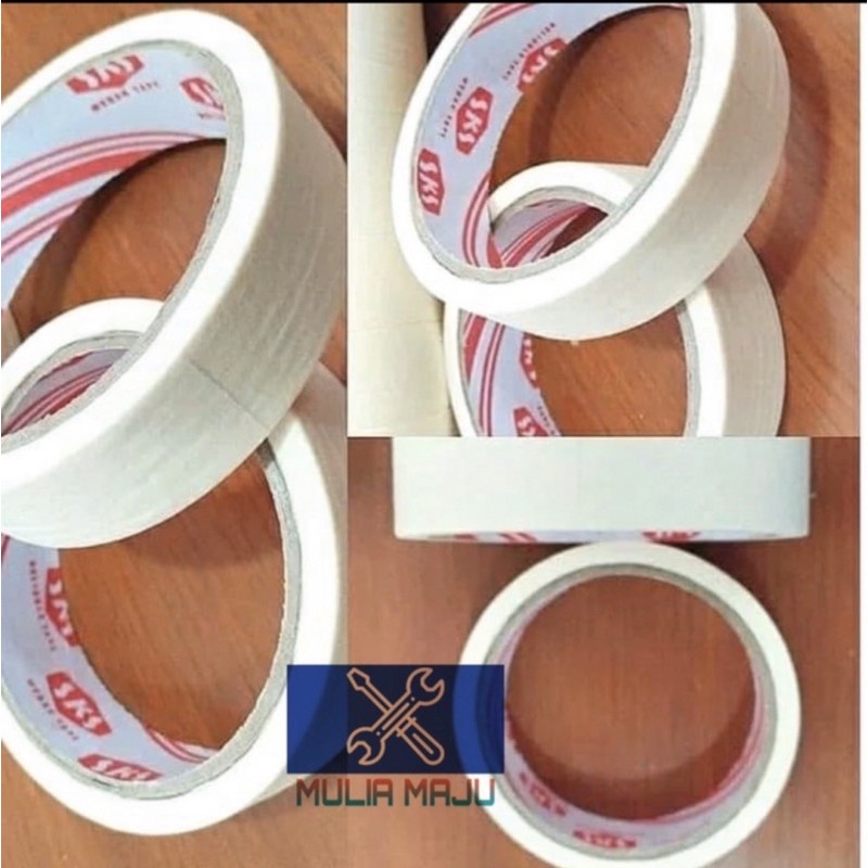 

LAKBAN KERTAS SKS 1IN 2,5cm /LAKBAN KERTAS MASKING TAPE 1in