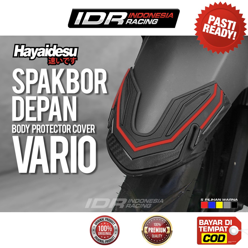 All New Vario Click 125 150 2018 2021 Front Fender Spakbor Body Protector Cover HAYAIDESU