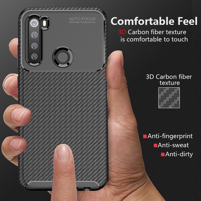 Softcase Original Xiaomi Redmi Note 8 Anti fall Camera Protector Case Redmi Note 8 Casing Redmi Note