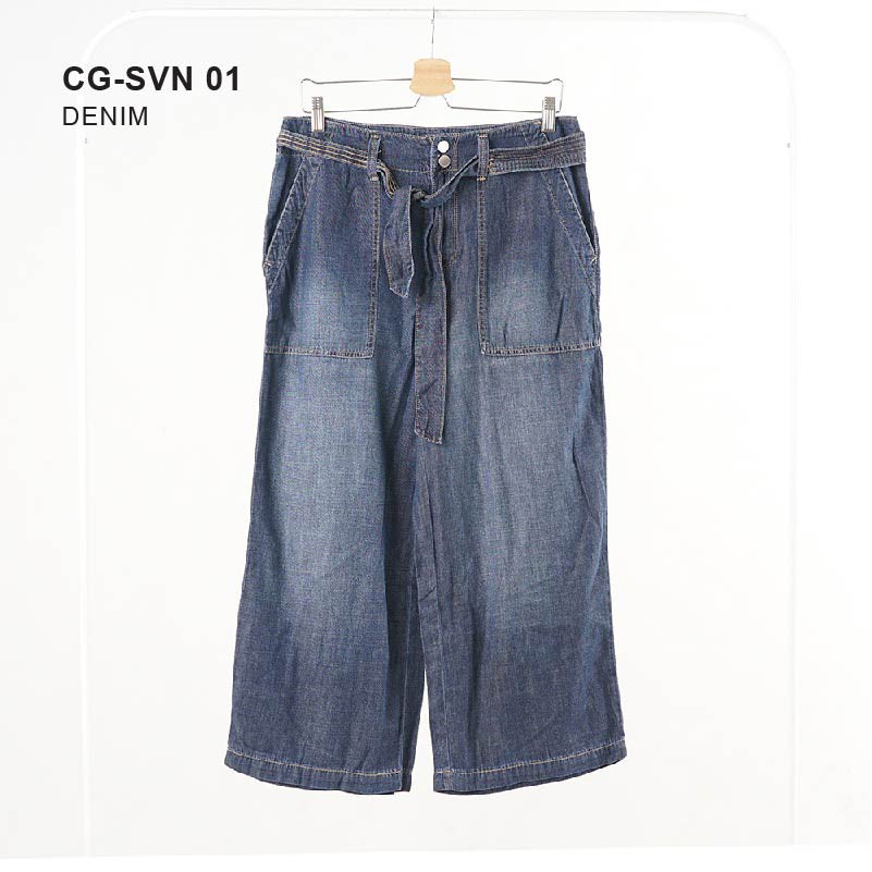 Kulot Wanita - Wide 7/8 Kulot Pants Wanita Model Besar [CG-SVN 01]-5