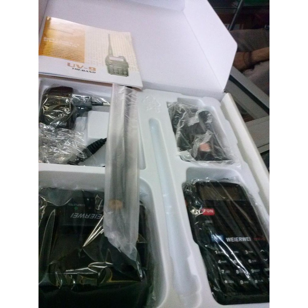 HT WEIERWEI UV 9  3 BAND   Terbaik