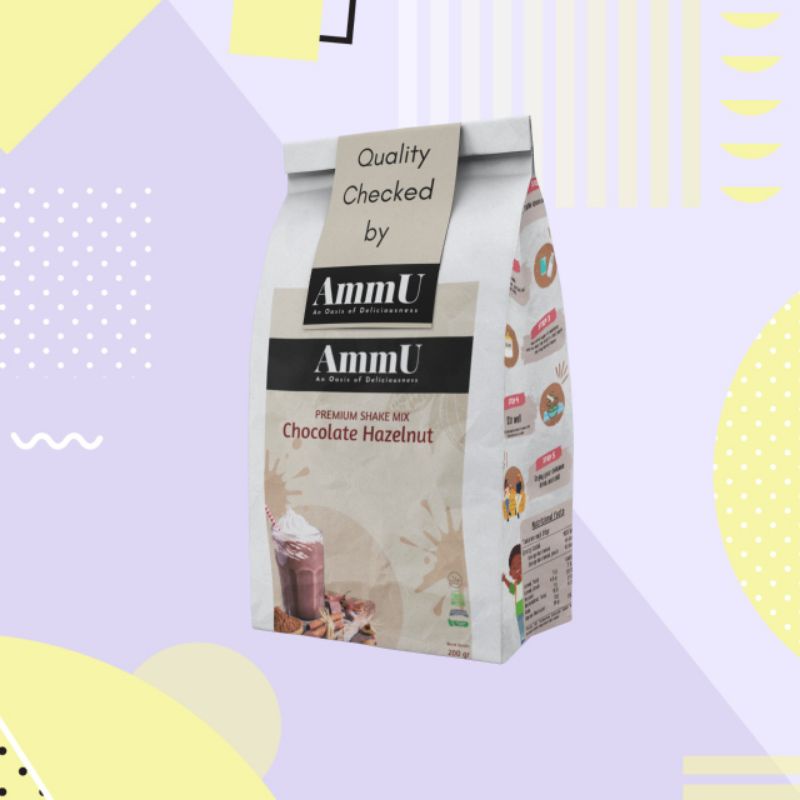 

AmmU Powder Drink Choco Hazelnut 800gr
