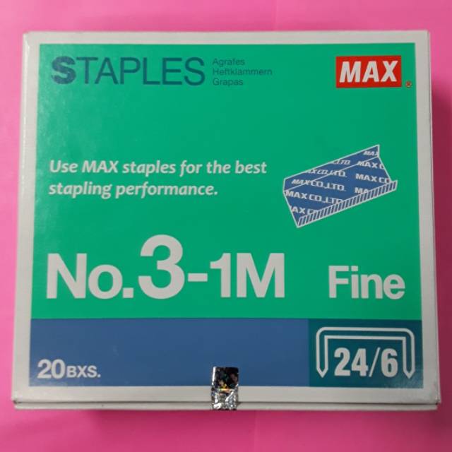 

Isi Staples No.3 MAX (Original)
