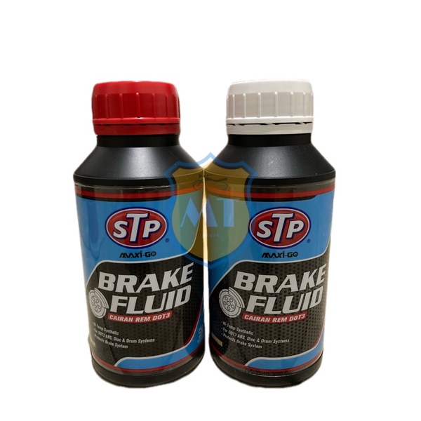 Oli Minyak Rem STP Brake Fluid Maxi Go Dot3 Clear dan Red