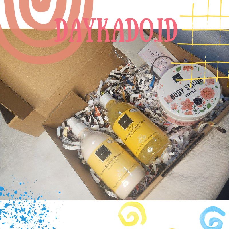 

Hampers box scarlett whitening original