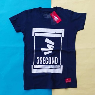  KAOS  PENDEK CEWEK 3SECOND THREE  SECOND  3SCO DISTRO WANITA  