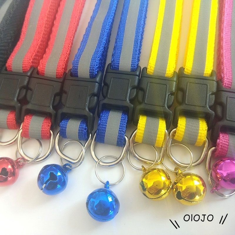 Kalung Kucing Lonceng Kalung Kitten Anak Kucing Pet Collar Kalung Polos - ol