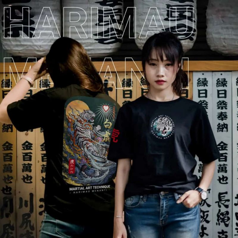 Kaos Psht New Arrival Harimau Menanti Versi Japanese ( CODE AO0²2 )