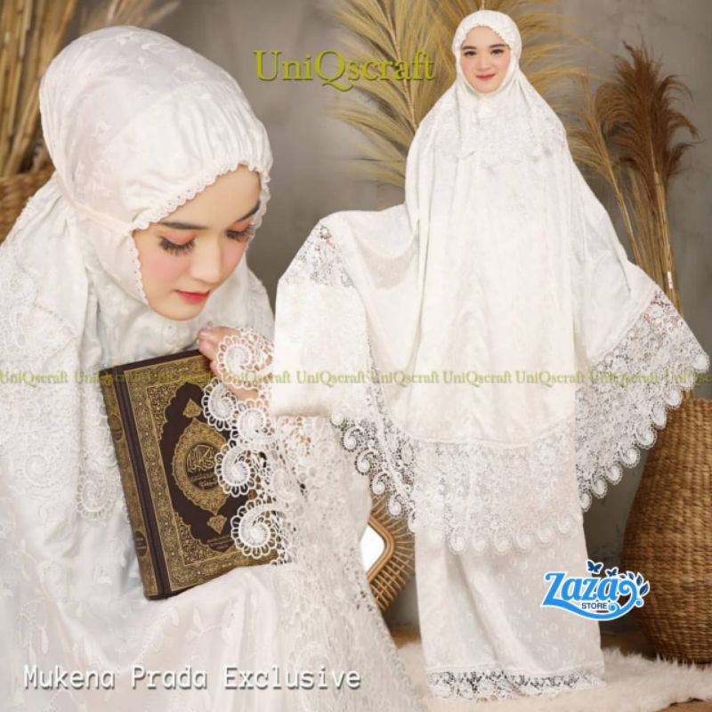 Prada mukena renda mewah