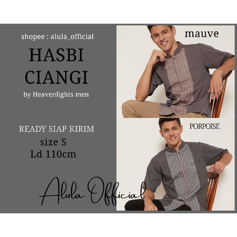 HASBI CIANGI HL MEN READY S mauve porpoise
