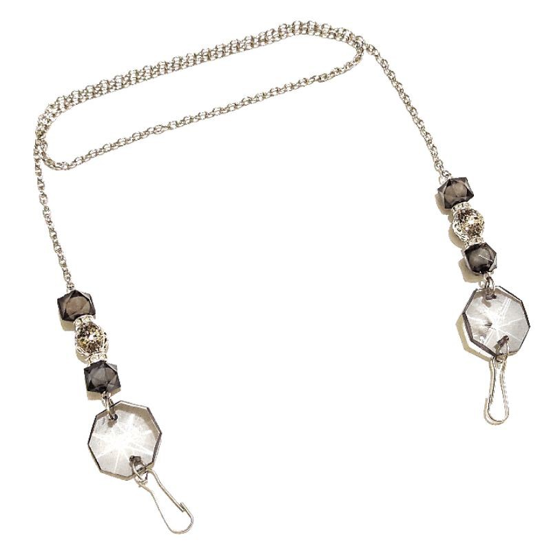 Kalung Gantungan Masker Strap Mask Hanging Samantha Crystal Chain Series Rantai