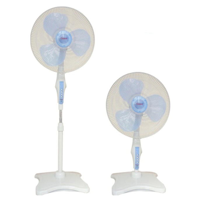 COSMOS KIPAS ANGIN 16 INCH LOW WATT 2 IN 1 STAND FAN DESK FAN KAKI KOTAK BEKASI