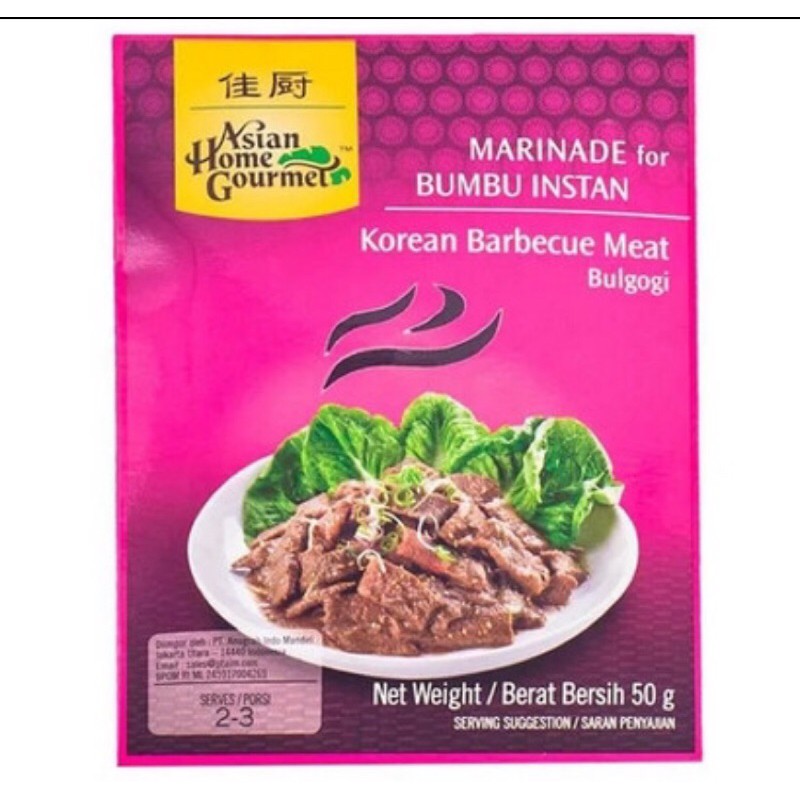 

ahg korean bulgogi meat 50gr