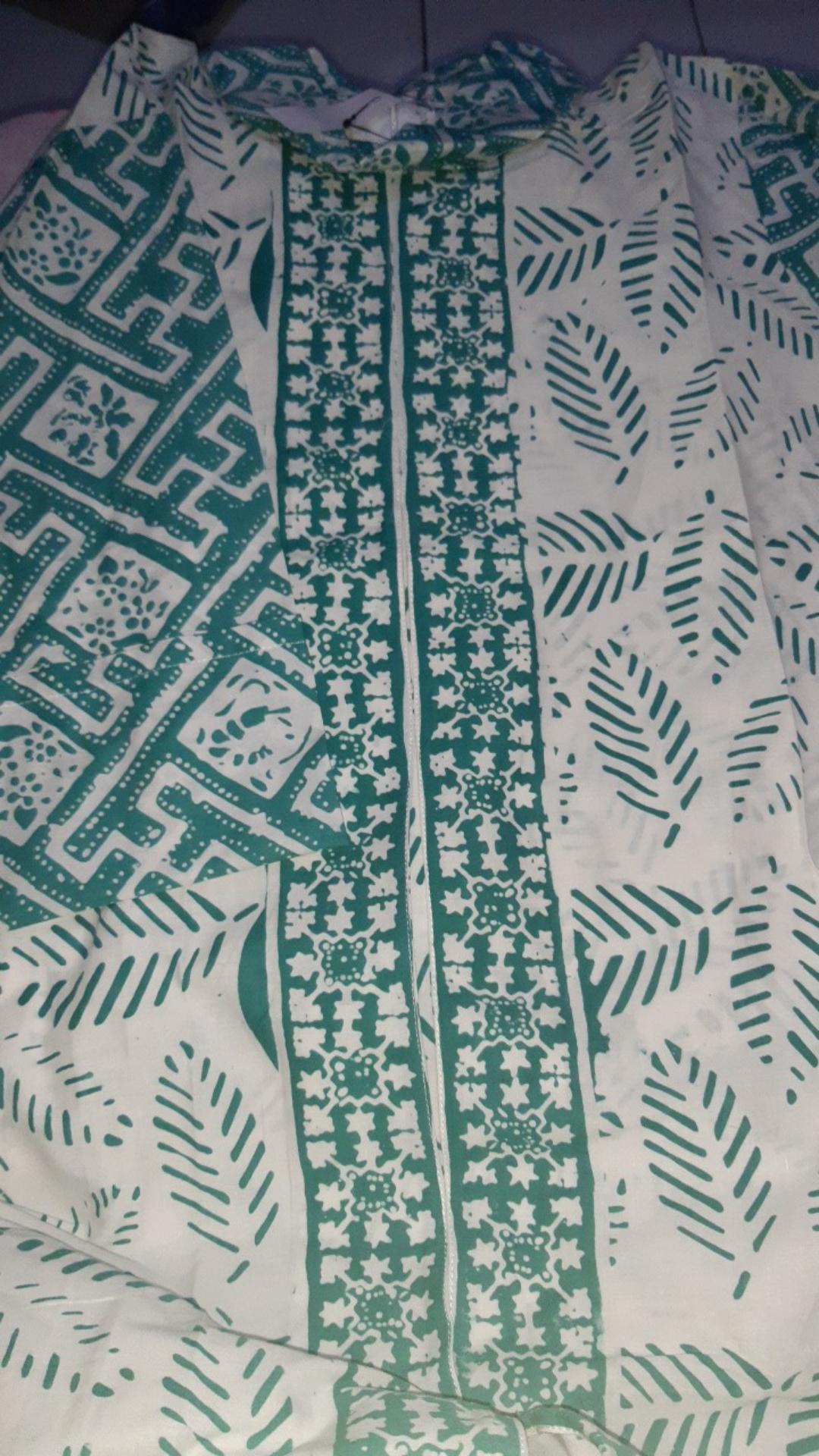 Shanaya Batik Tunik Gipsy Garutan Seling Bahan Cap Garutan Size S M L Xl Xxl