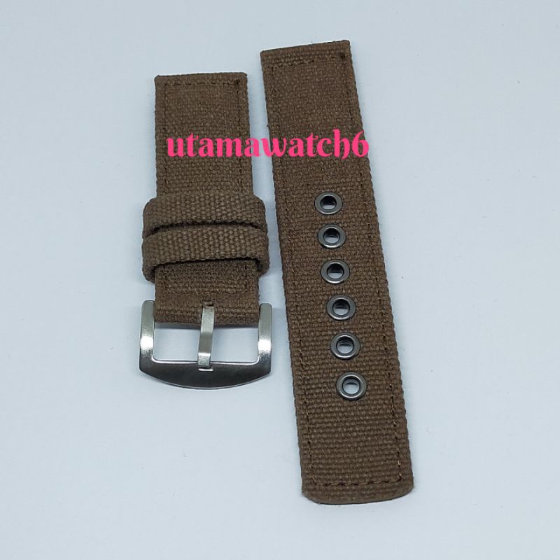 Tali jam tangan canvas Nato,strap kanvas Nato super Tebal