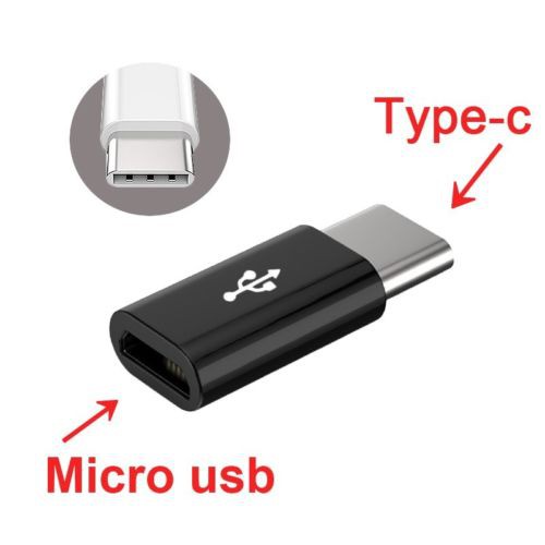 [COD available] 10Pcs Adaptor Konverter Micro USB 2.0 Female ke USB 3.1 Tipe C / Micro USB To Type C