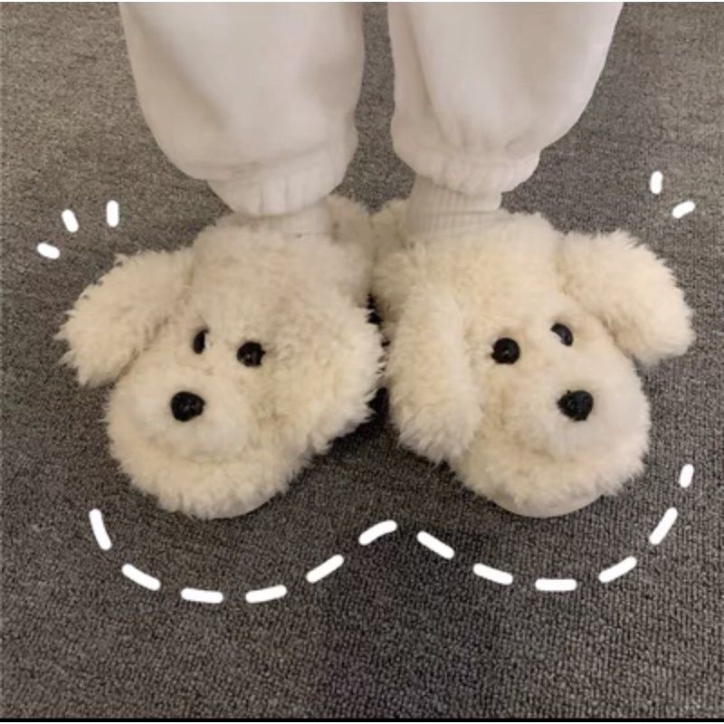 IMPORT SENDAL RUMAH LUCU BENTUK ANJING / DOGGY SENDAL KAMAR HOME SLIPPER SANDAL