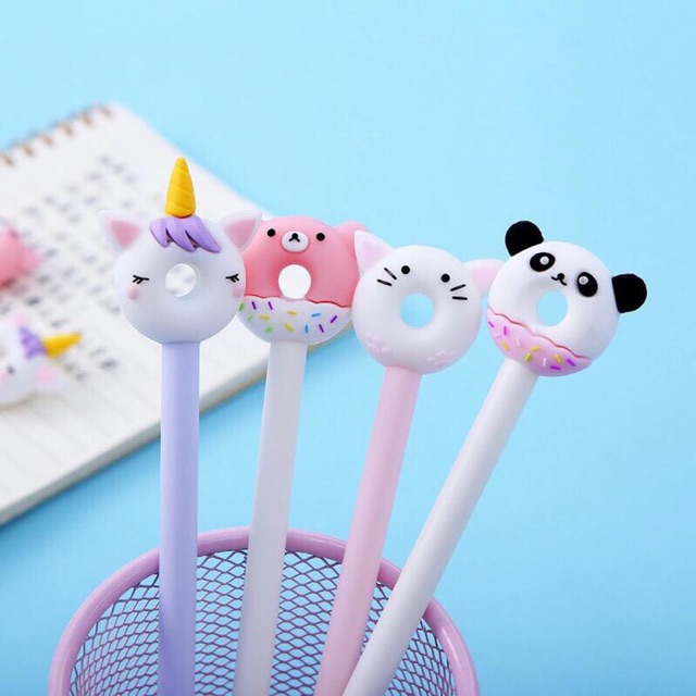 

{SFMULTIWARE} Pulpen gel motif doraemon, disney, unicorn, animal lucu