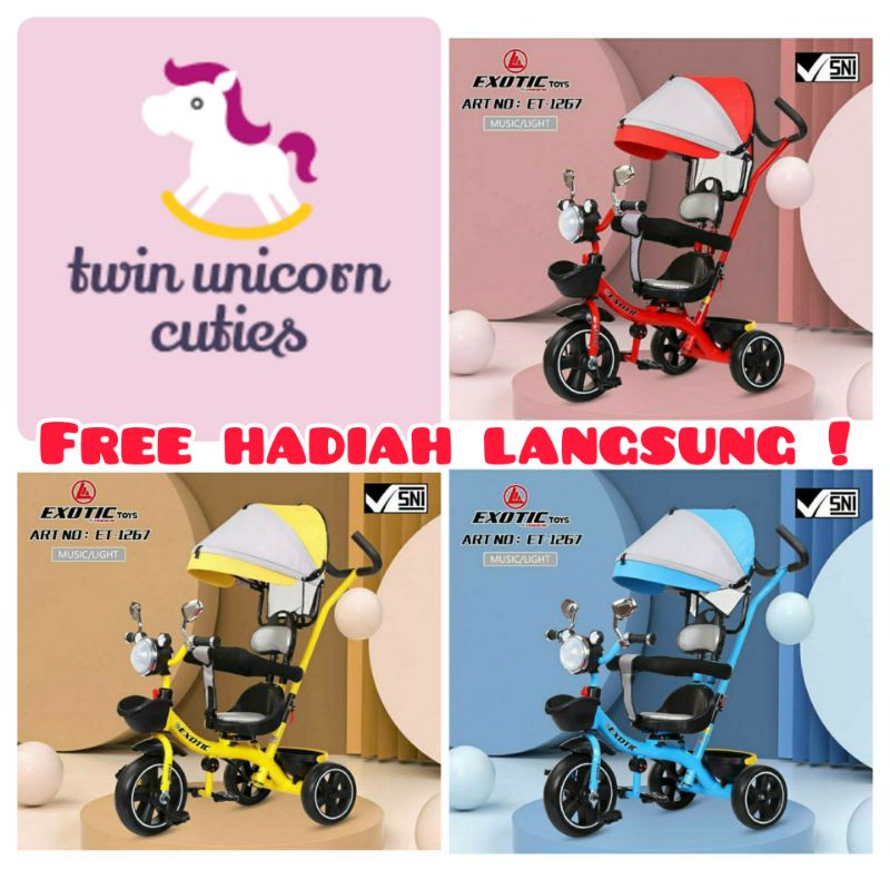 sepeda stroller exotic ET 1267