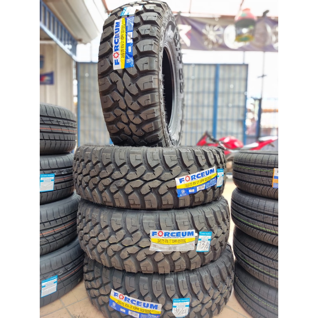 Ban mobil offroad 265 75 R16 forceum mt 265 75 ring 16 ban mobil pajero fortuner navara triton evere