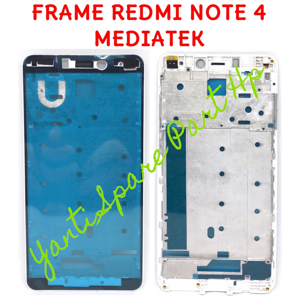 Frame Lcd Xiaomi Redmi Note 4 Mediatek Original Terlaris New