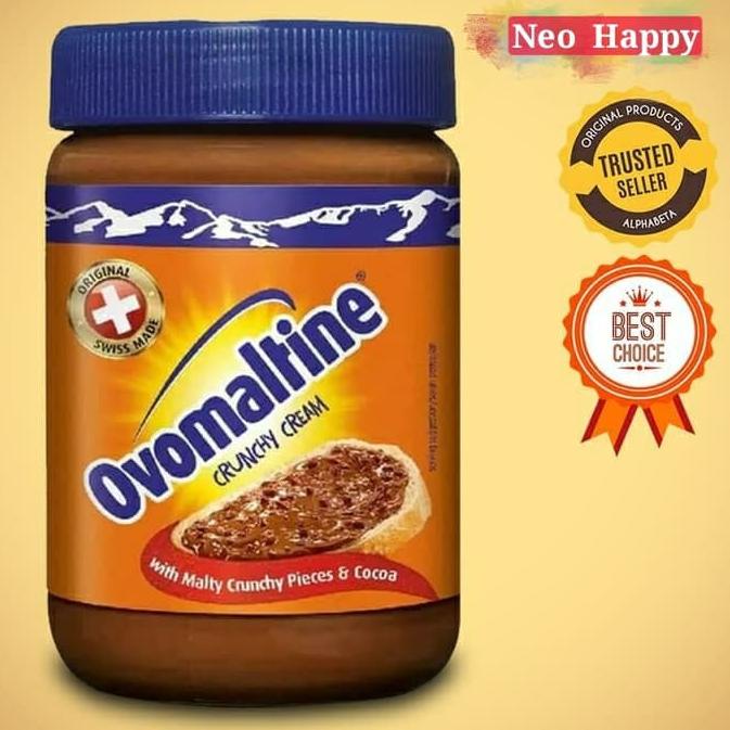 

Big Sale ovomaltine crunchy spread cocoa cream 680 khusus gojek / grab Big Sale