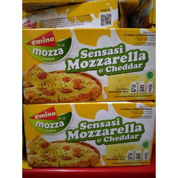 

Keju Emina mozza cheese 165 gram