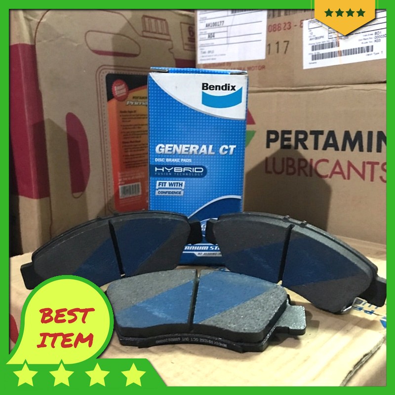 kampas rem bendix / kampas rem depan honda brio sparepart mobil murah