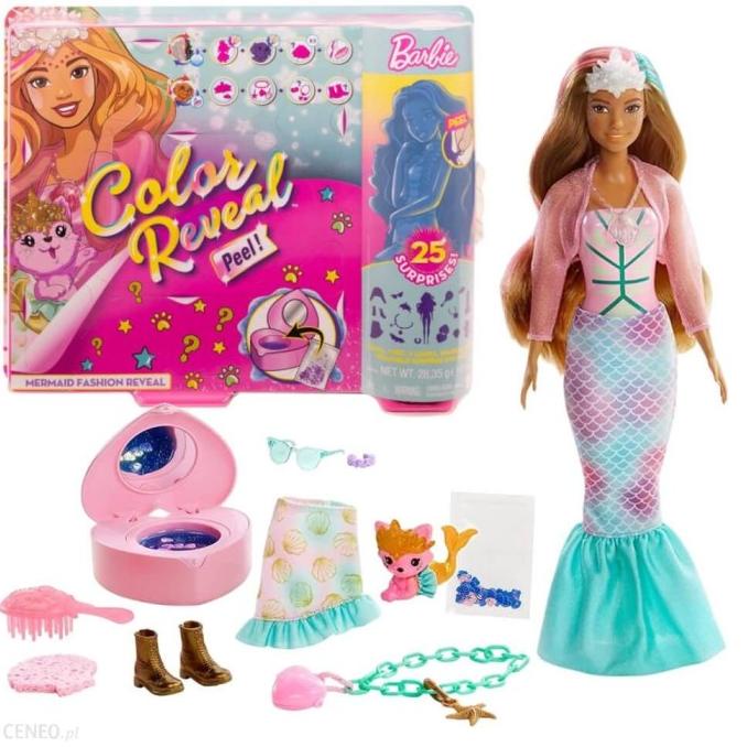 Barbie Color Reveal Fantasy Fashion Gxy20 - Mermaid