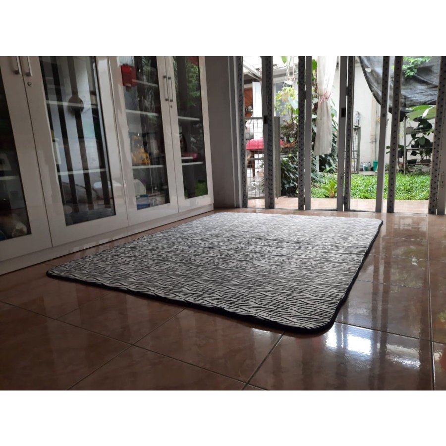 Karpet Busa FONIX Malaysia Bulu Super Lembut Anti Slip 150x190 F104-1