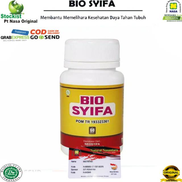 

[COD] BIO SYIFA ORIGINAL - Mengobati Diabetes, Jantung, Kolesterol Dll
