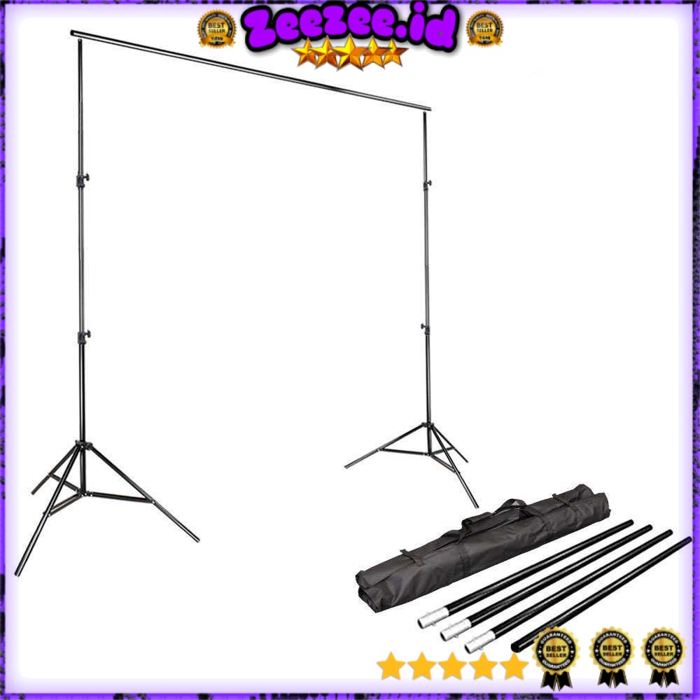 TaffSTUDIO Bracket Stand 3M untuk Backdrop Foto Studio - BS-300