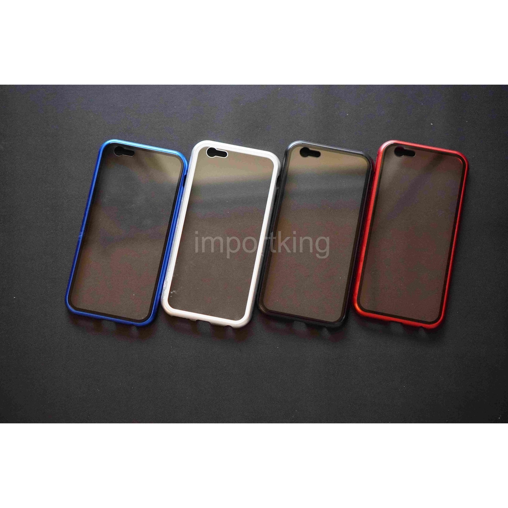 IPHONE 6/6S 7/8 7PLUS/8PLUS/7+/8+ 6PLUS/6+ PREMIUM 2IN 1 MAGNETIK PHONE CASE