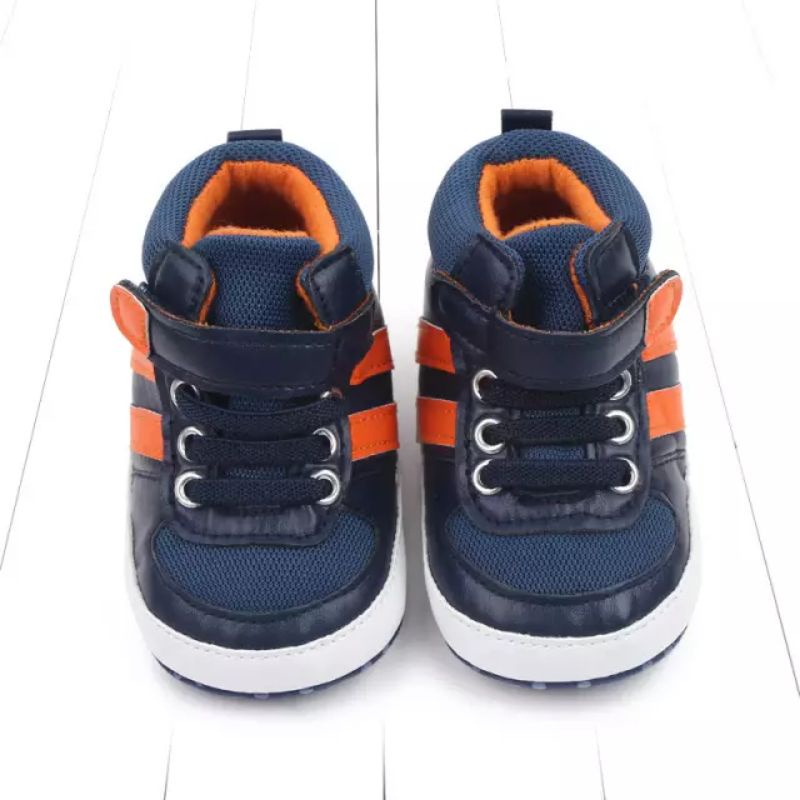 Sepatu Bayi Laki Laki - Sepatu Sneaker Prewalker Baby Boy S1215