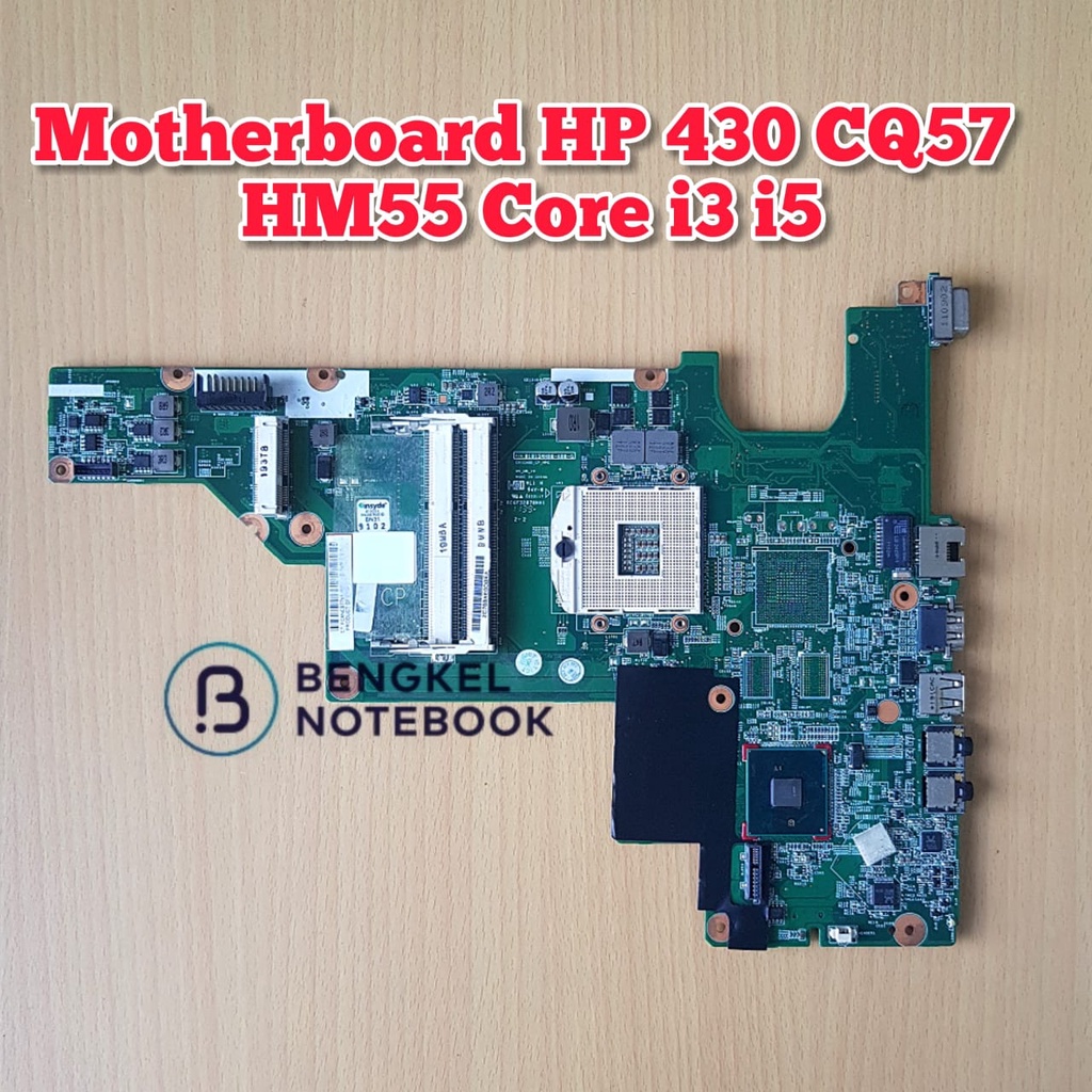 Motherboard HP 430 CQ57 CQ43 HM55 Core i3 i5 INTEL