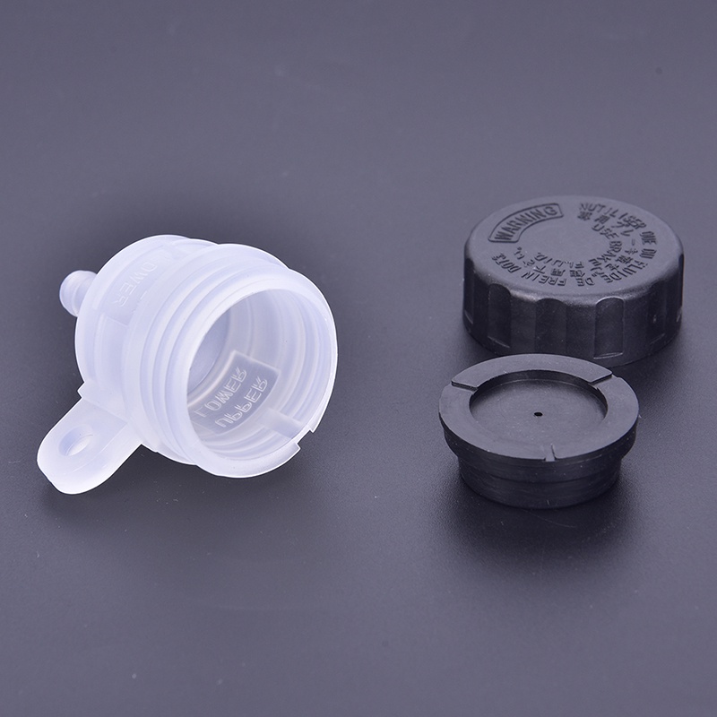 {LUCKID}Motorcycle Foot Rear Brake Master Cylinder Tank Oil Cup Fluid Bottle Reservoir