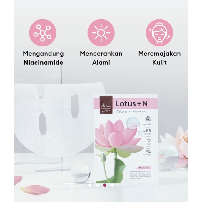 ⭐ BAGUS ⭐ [NEW SERIES] ARIUL 7 DAYS LOTUS &amp; CALENDULA | Tea Tree Bamboo