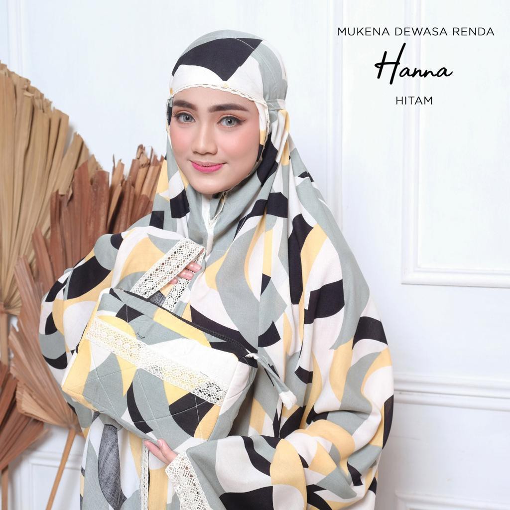 MUKENA BALI TASIK - MUKENA DEWASA MOTIF HANA