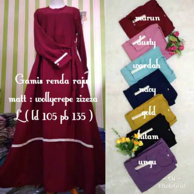 Gamis wollycrabr zizeza rwnda rajur murah